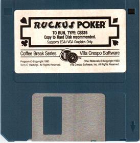 Ruckus Poker - Disc Image