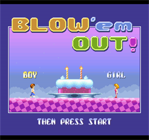 Blow'em Out! - Screenshot - Game Title Image