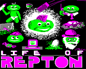 The Life of Repton - Screenshot - Game Title Image