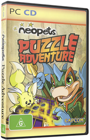 Neopets Puzzle Adventure - Box - 3D Image