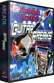Guitar Freaks - Box - 3D Image