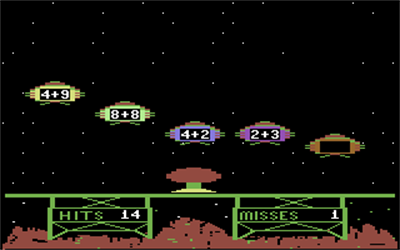 Alien Addition - Screenshot - Game Over Image