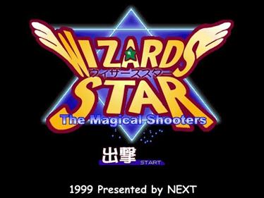 Wizard Star: Magical Shooters - Screenshot - Game Title Image