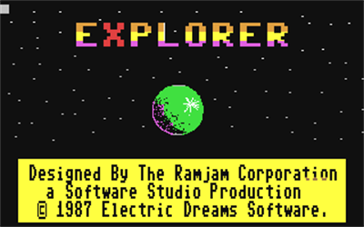 Explorer - Screenshot - Game Title Image