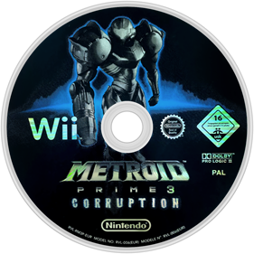 Metroid Prime 3: Corruption - Disc Image