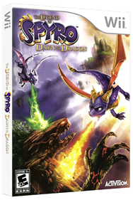 The Legend of Spyro: Dawn of the Dragon - Box - 3D Image