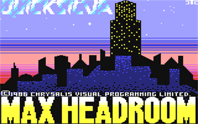 Max Headroom - Screenshot - Game Title Image