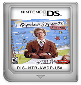 Napoleon Dynamite: The Game - Fanart - Cart - Front