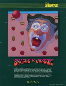 Snacks'n Jaxson - Advertisement Flyer - Front Image
