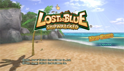 Lost in Blue: Shipwrecked - Screenshot - Game Title Image