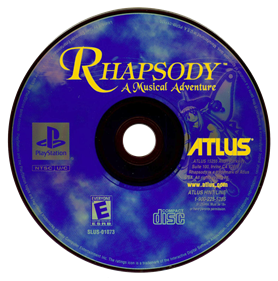 Rhapsody: A Musical Adventure - Disc Image