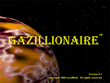 Gazillionaire - Screenshot - Game Title Image