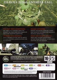 Medal of Honor: Airborne - Box - Back Image