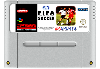 FIFA International Soccer - Fanart - Cart - Front