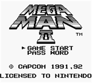 Mega Man II - Screenshot - Game Title Image