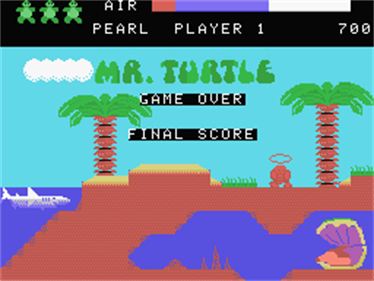 Mr. Turtle - Screenshot - Game Over Image