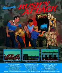 Rush'n Attack - Advertisement Flyer - Front Image