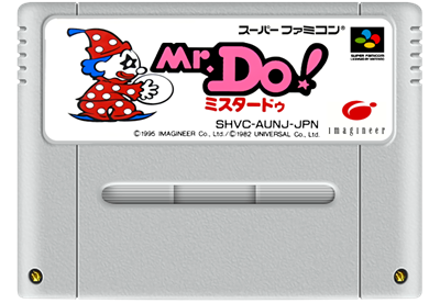 Mr. Do! - Fanart - Cart - Front Image