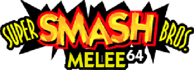 Super Smash Bros. Melee 64 - Clear Logo Image