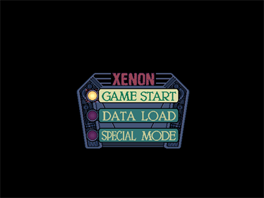 Xenon: Mugen no Shitai - Screenshot - Game Select Image