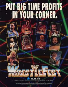 WWF WrestleFest - Advertisement Flyer - Front Image