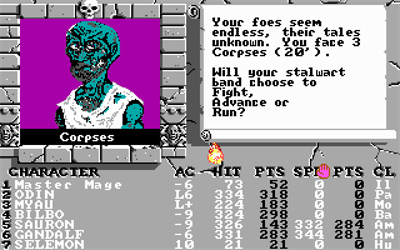 The Bard's Tale II: The Destiny Knight - Screenshot - Gameplay Image