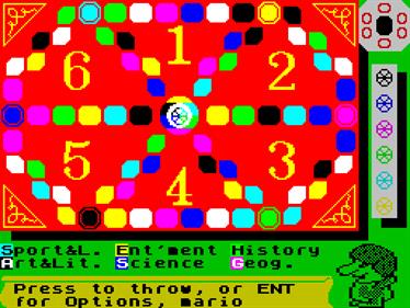 Trivial Pursuit: The Computer Game: Spectrum-Genus Edition - Screenshot - Gameplay Image