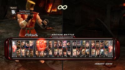 Tekken 6 - Screenshot - Game Select Image