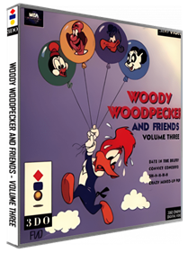 Woody Woodpecker and Friends Volume Three - Box - 3D Image