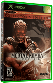 Mortal Kombat: Deception Kollector's Edition (Bonus Disc) - Box - 3D Image