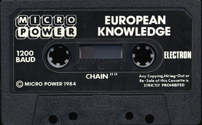 European Knowledge - Cart - Front Image
