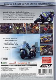 MotoGP 3: Ultimate Racing Technology - Box - Back Image