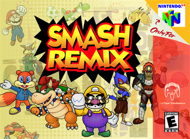 Super Smash Bros. Remix - Box - Front Image