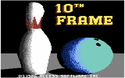 10th Frame: Pro Bowling Simulator - Screenshot - Game Title Image