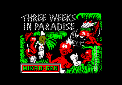 Three Weeks in Paradise - Screenshot - Game Title Image