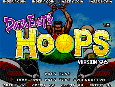 Hoops '96 - Screenshot - Game Title Image
