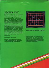 Squish 'em - Box - Back Image