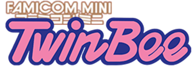 Famicom Mini: TwinBee - Clear Logo Image