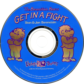 Living Books: The Berenstain Bears Get In a Fight - Disc Image