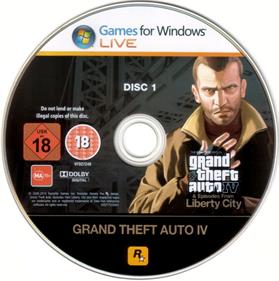 Grand Theft Auto IV - Disc Image