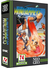 Windjammers - Box - 3D Image