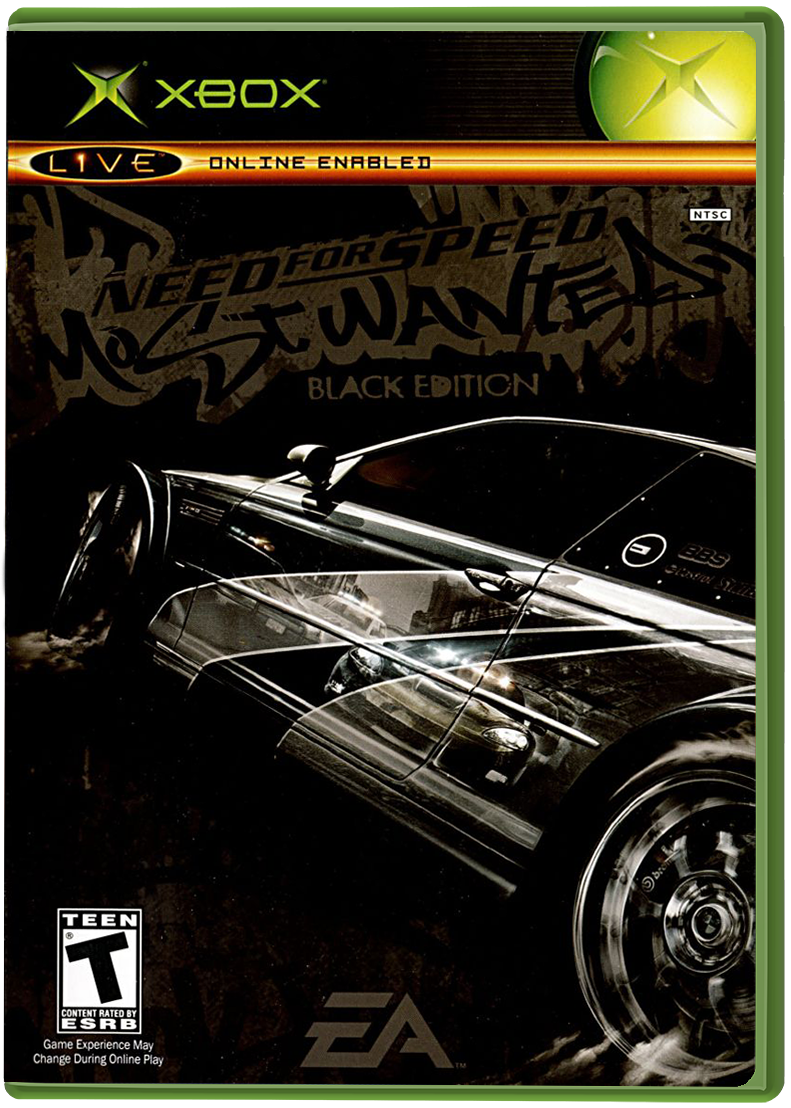 Video Game Xbox Need For Speed Most Wanted Black Edition New Sealed ...