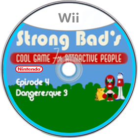 Strong Bad's Cool Game for Attractive People Episode 4: Dangeresque 3: The Criminal Projective - Fanart - Disc Image