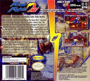 Final Fight One - Box - Back Image
