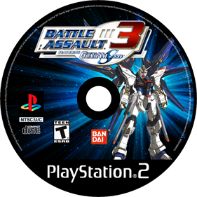 Battle Assault 3 featuring Gundam Seed - Fanart - Disc Image
