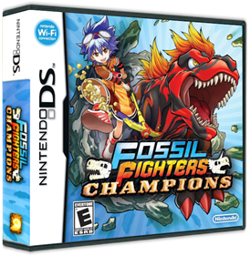 Fossil Fighters: Champions - Box - 3D Image