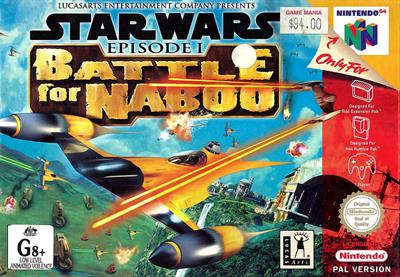 Star Wars: Episode I: Battle for Naboo - Box - Front Image