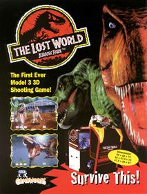 The Lost World: Jurassic Park - Advertisement Flyer - Front Image