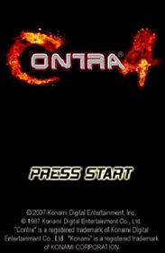 Contra 4 - Screenshot - Game Title Image