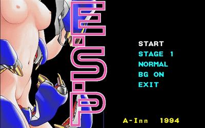 E.S.P. - Screenshot - Game Title Image